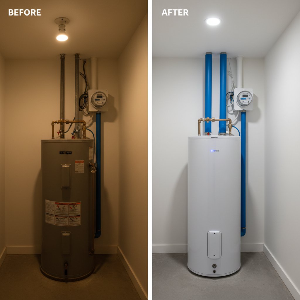 Family of six reduces electricity costs